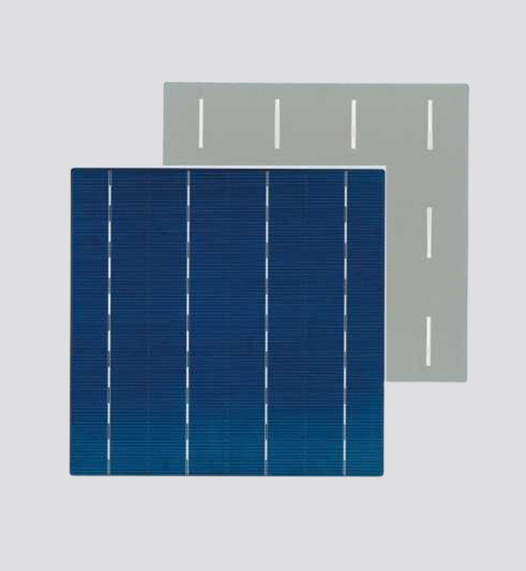 156mm right angle monocrystalline solar cell