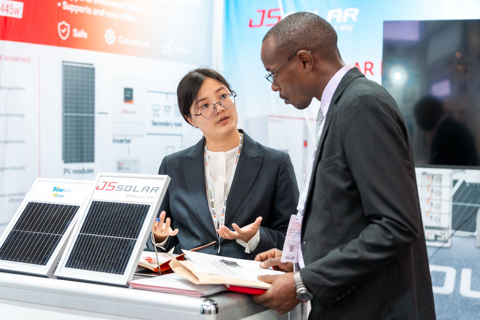 Jinshang New Energy at the Kenya exhibition