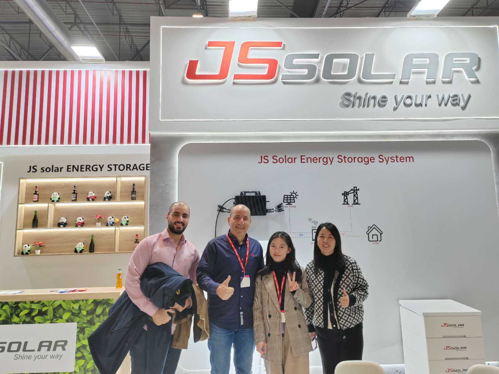 jssolar product display