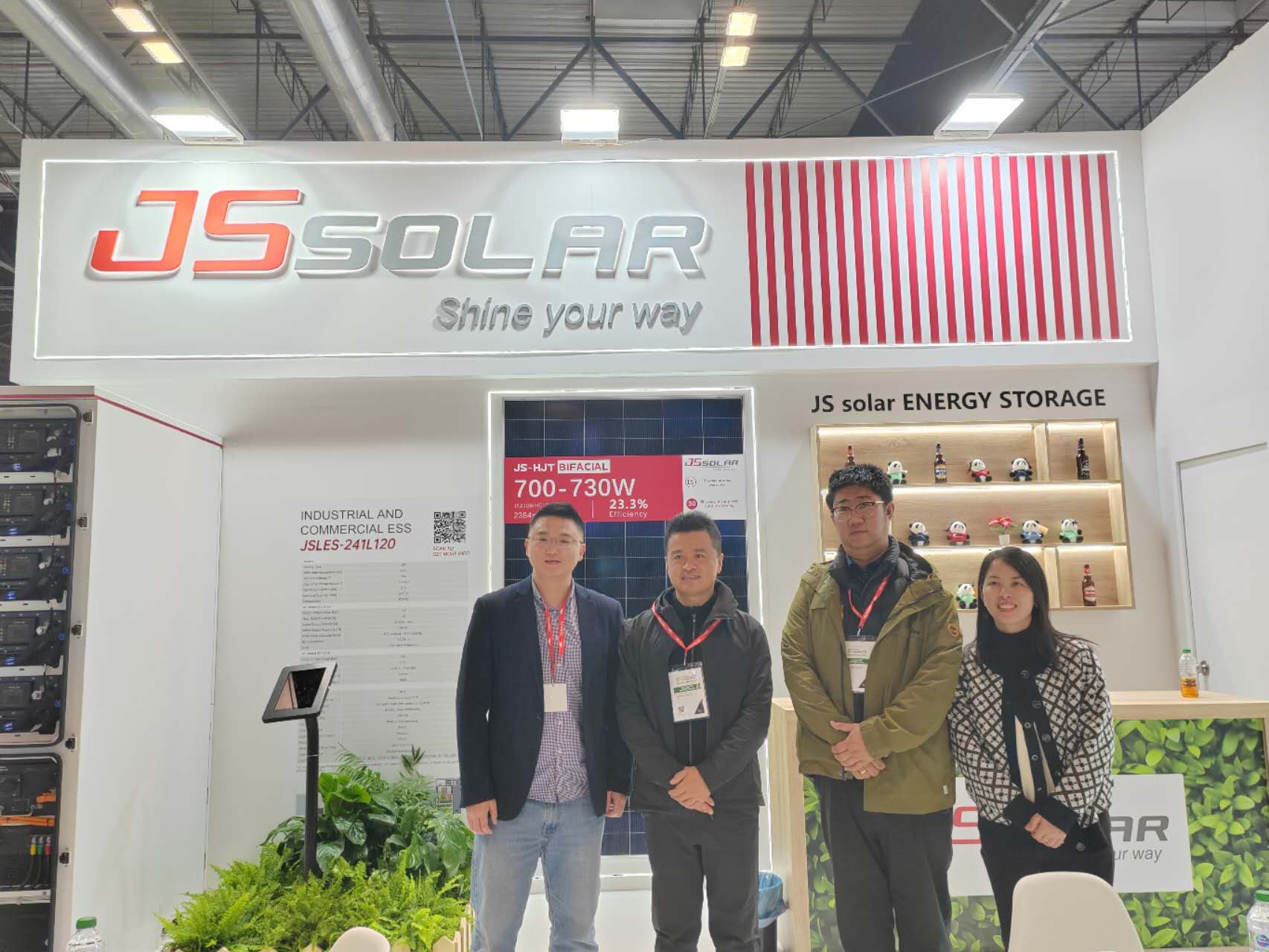 jssolar product display