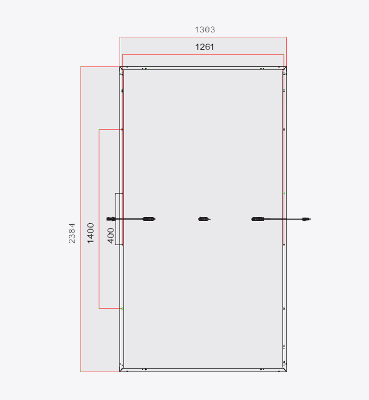 210mm 670w monocrystalline solar panel