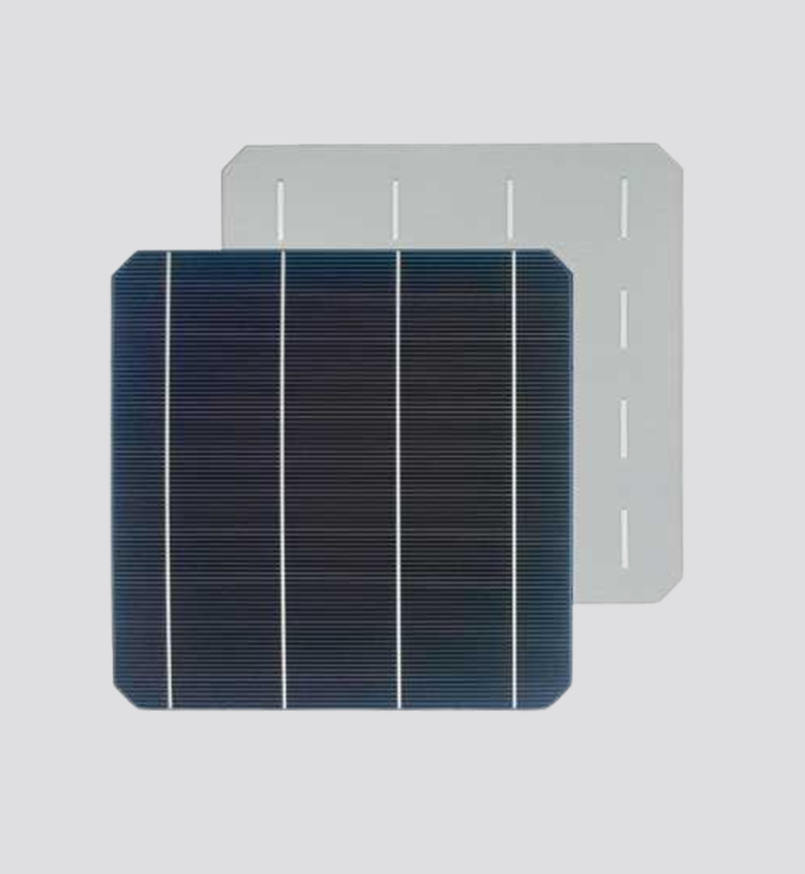 156mm chamfer monocrystalline solar cell
