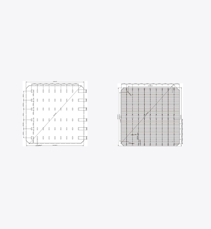 166mm monocrystalline solar cell