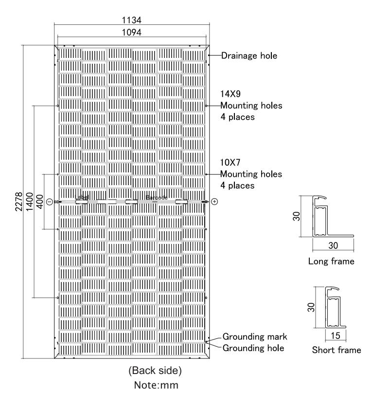 JS-Perc BIFACIAL SERIES 535-550W